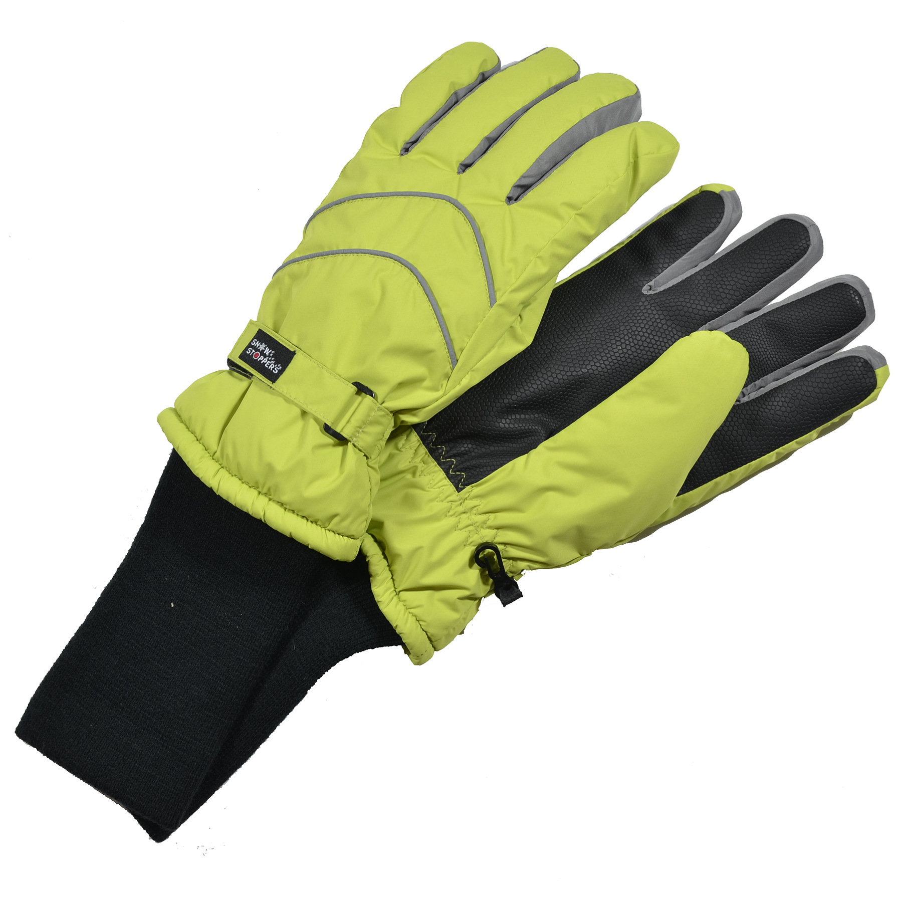 Lime Winter Gloves